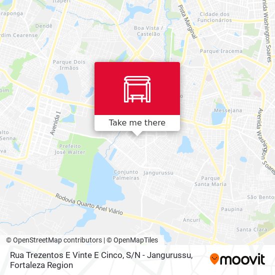 Rua Trezentos E Vinte E Cinco, S / N - Jangurussu map