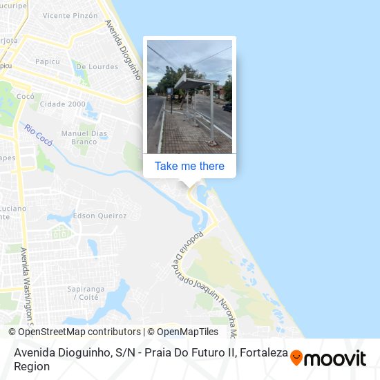 Avenida Dioguinho, S / N - Praia Do Futuro II map