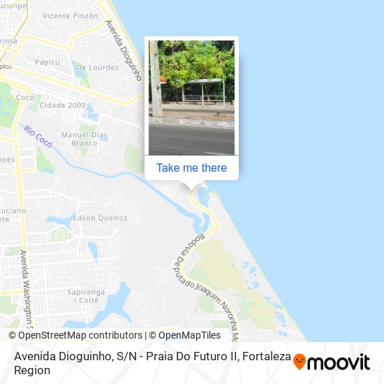 Avenida Dioguinho, S / N - Praia Do Futuro II map