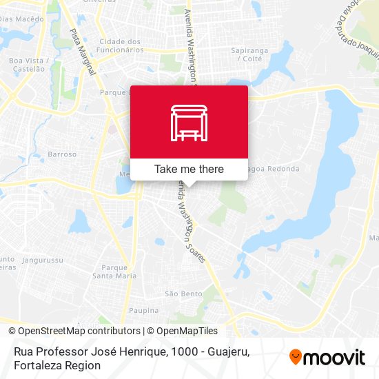 Rua Professor José Henrique, 1000 - Guajeru map