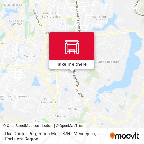 Rua Doutor Pergentino Maia, S / N - Messejana map
