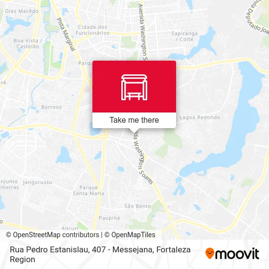 Rua Pedro Estanislau, 407 - Messejana map