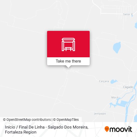 Início / Final De Linha - Salgado Dos Moreira map