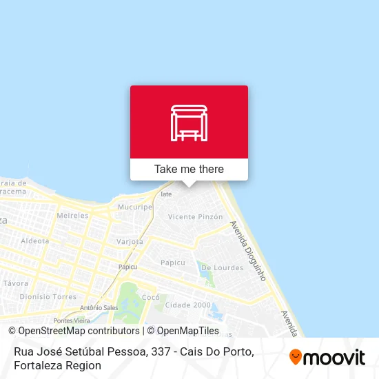 Rua José Setúbal Pessoa, 337 - Cais Do Porto map