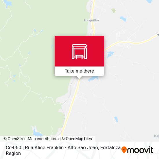 Ce-060 | Rua Alice Franklin - Alto São João map