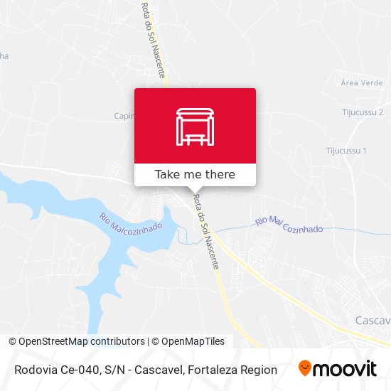 Rodovia Ce-040, S/N - Cascavel map