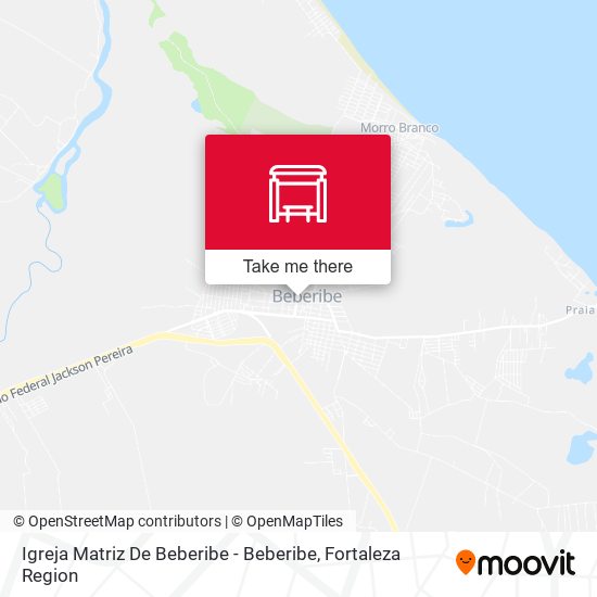 Igreja Matriz De Beberibe - Beberibe map