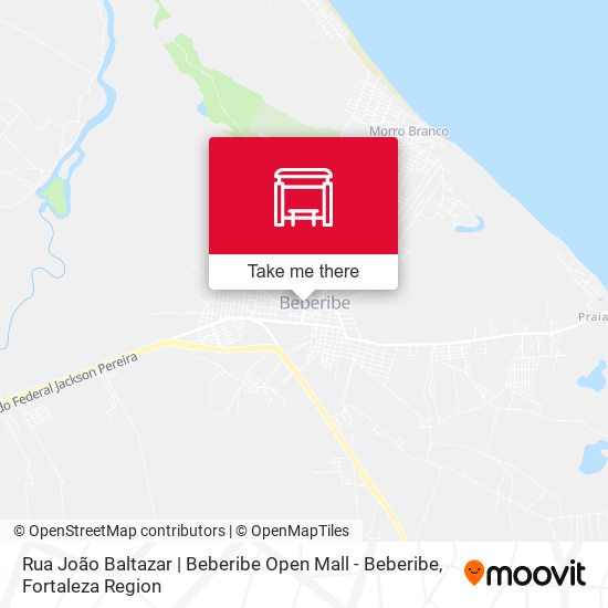 Rua João Baltazar | Beberibe Open Mall - Beberibe map