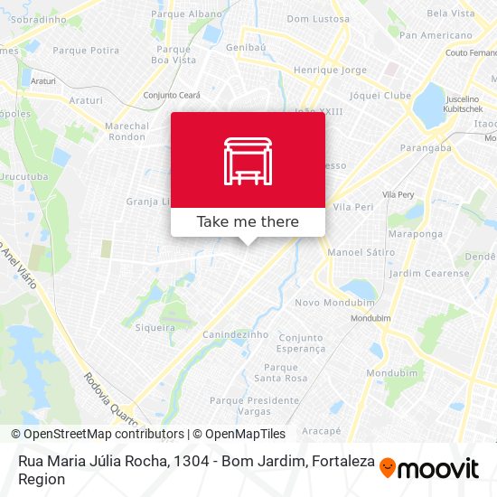 Rua Maria Júlia Rocha, 1304 - Bom Jardim map