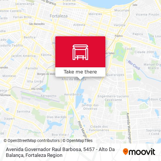 Avenida Governador Raul Barbosa, 5457 - Alto Da Balança map