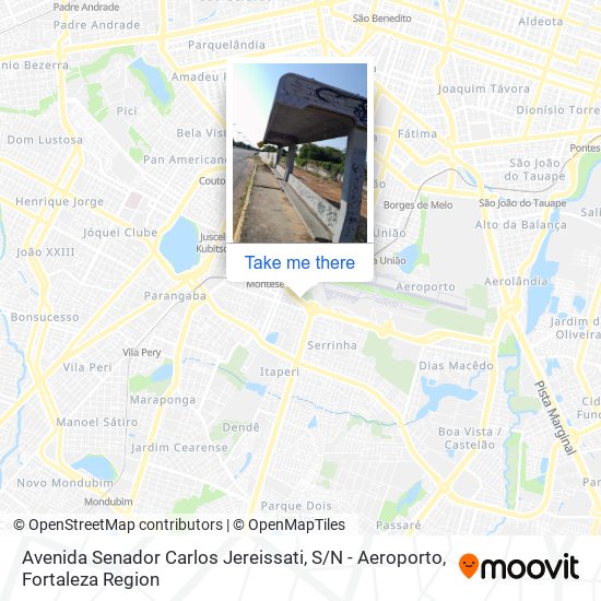 Avenida Senador Carlos Jereissati, S / N - Aeroporto map