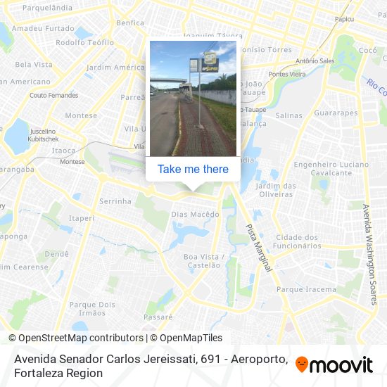 Avenida Senador Carlos Jereissati, 691 - Aeroporto map