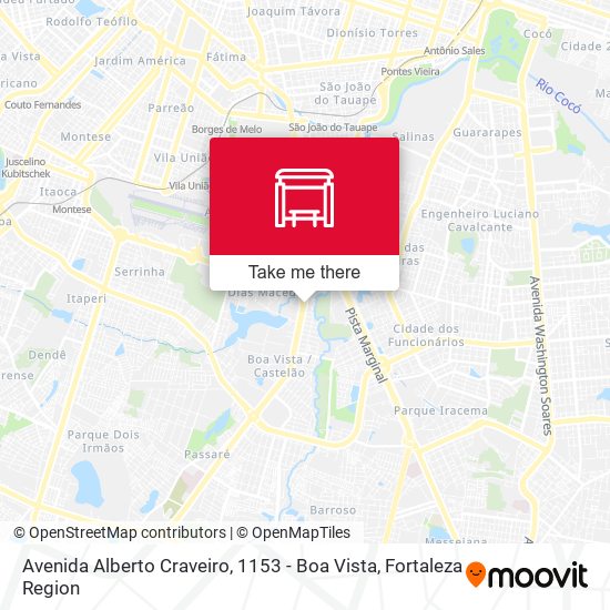 Avenida Alberto Craveiro, 1153 - Boa Vista map