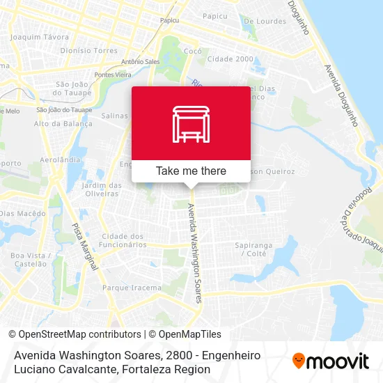 Avenida Washington Soares, 2800 - Engenheiro Luciano Cavalcante map