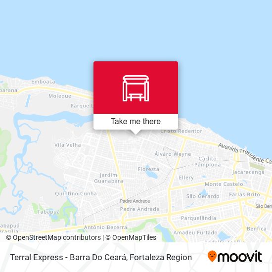 Terral Express - Barra Do Ceará map