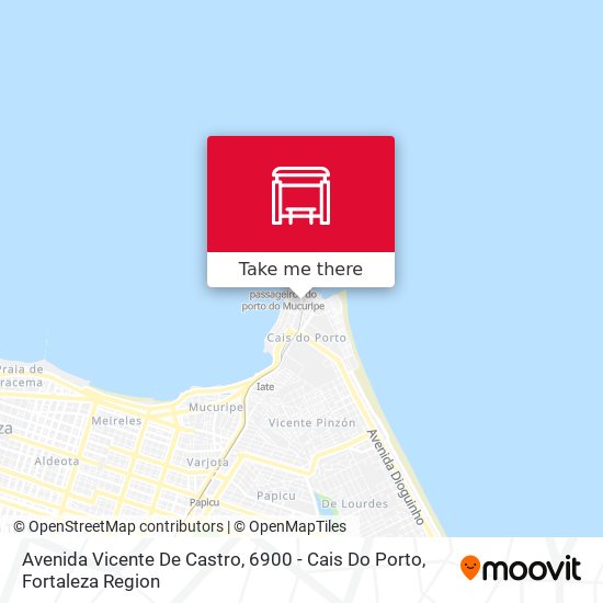 Avenida Vicente De Castro, 6900 - Cais Do Porto map