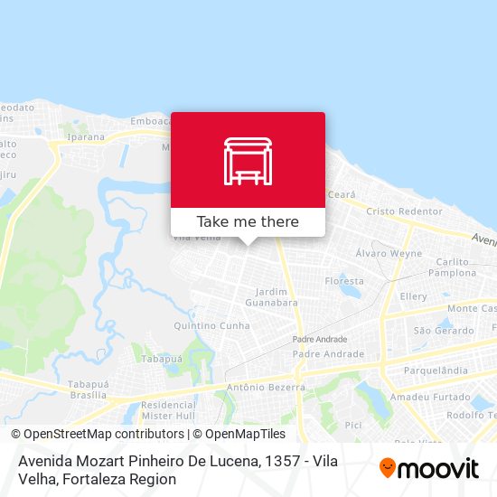 Avenida Mozart Pinheiro De Lucena, 1357 - Vila Velha map