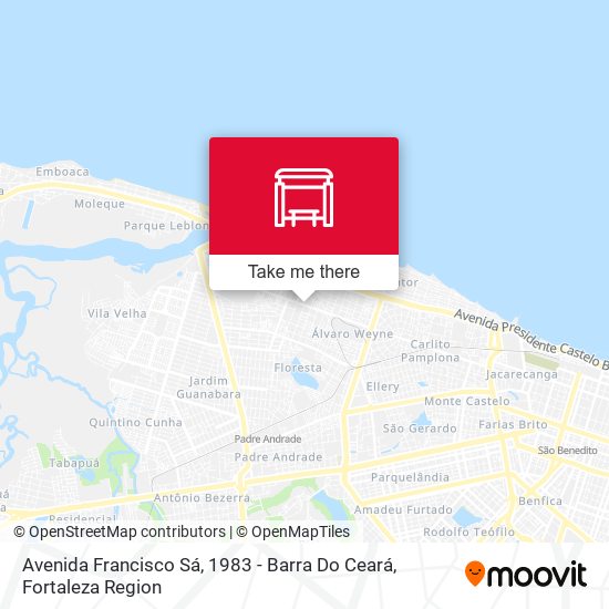 Avenida Francisco Sá, 1983 - Barra Do Ceará map
