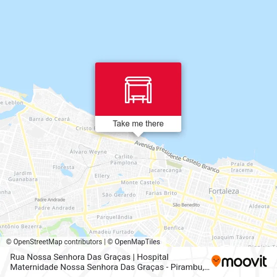 Rua Nossa Senhora Das Graças | Hospital Maternidade Nossa Senhora Das Graças - Pirambu map