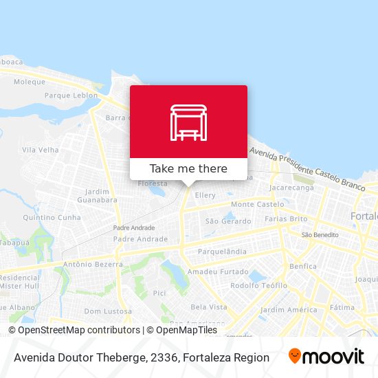 Avenida Doutor Theberge, 2336 map