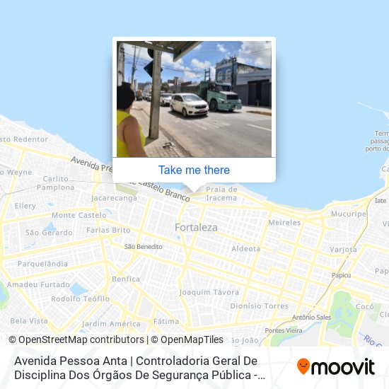 Avenida Pessoa Anta | Controladoria Geral De Disciplina Dos Órgãos De Segurança Pública - Centro map