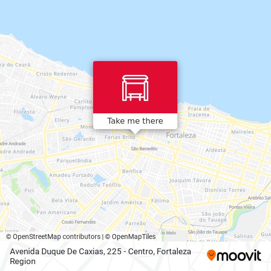 Mapa Avenida Duque De Caxias, 225 - Centro