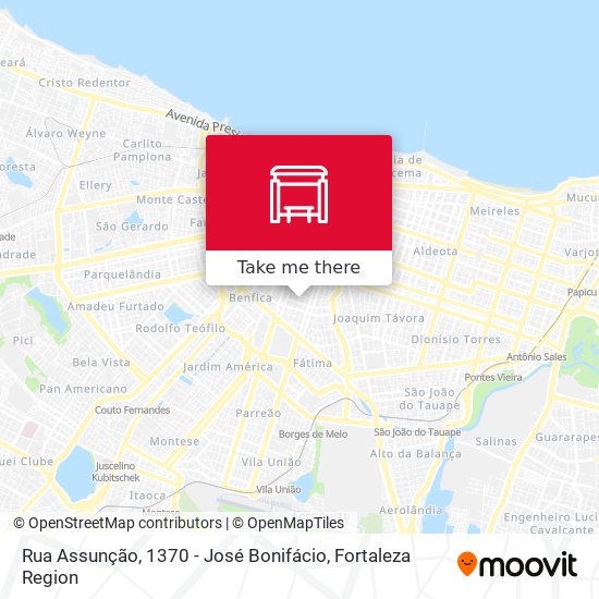 Rua Assunção, 1370 - José Bonifácio map