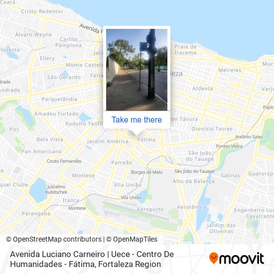 Avenida Luciano Carneiro | Uece - Centro De Humanidades - Fátima map