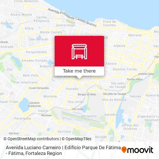 Avenida Luciano Carneiro | Edifício Parque De Fátima - Fátima map