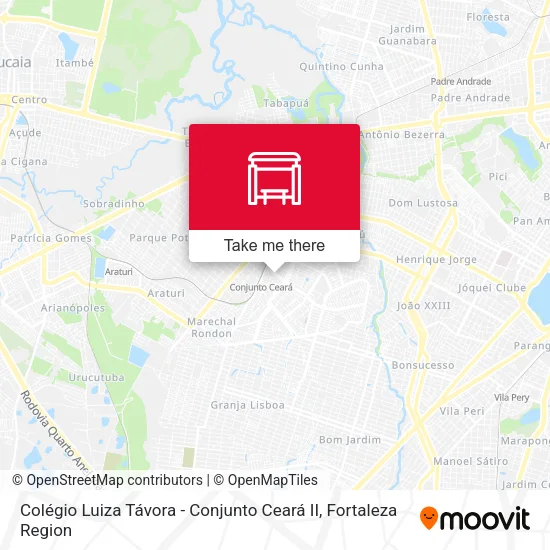 Colégio Luiza Távora - Conjunto Ceará II map