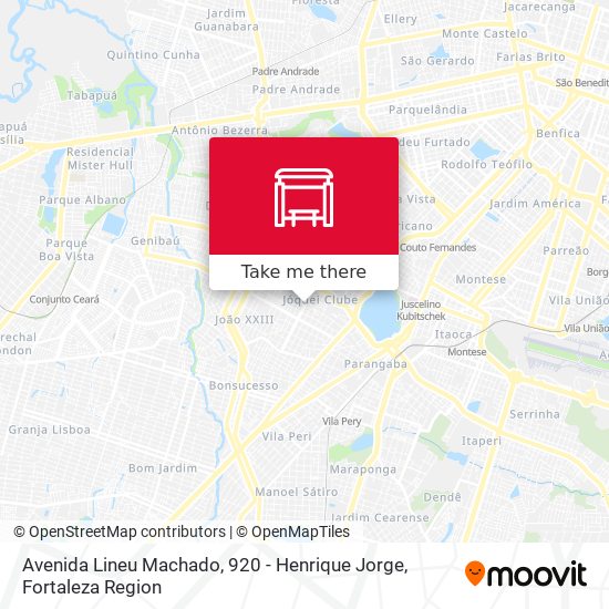 Avenida Lineu Machado, 920 - Henrique Jorge map