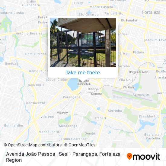 Avenida João Pessoa | Sesi - Parangaba map