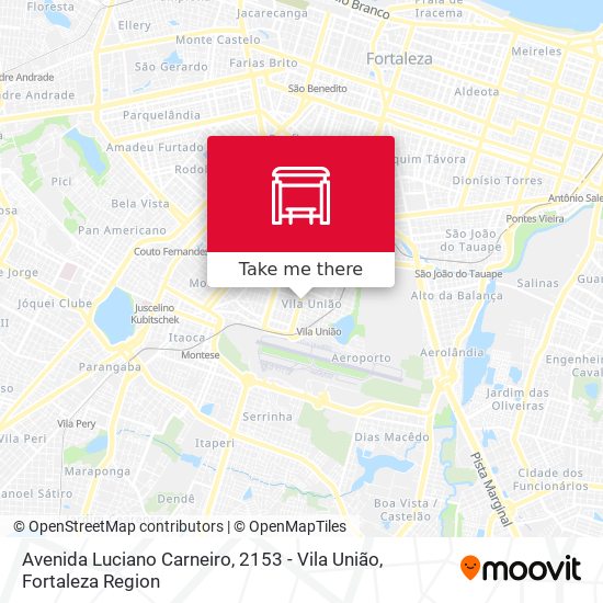 Avenida Luciano Carneiro, 2153 - Vila União map