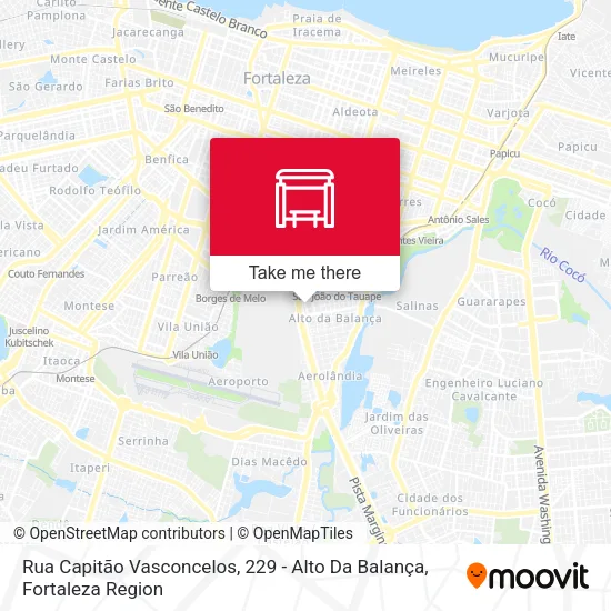 Rua Capitão Vasconcelos, 229 - Alto Da Balança map