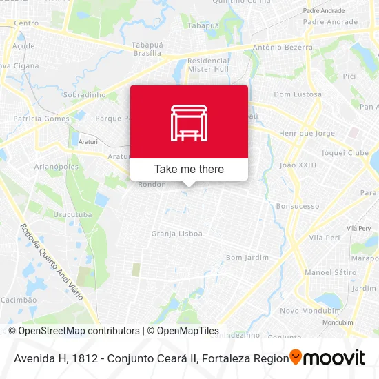 Avenida H, 1812 - Conjunto Ceará II map