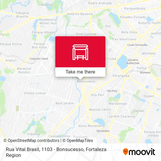 Rua Vital Brasil, 1103 - Bonsucesso map