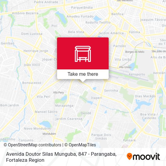 Avenida Doutor Silas Munguba, 847 - Parangaba map