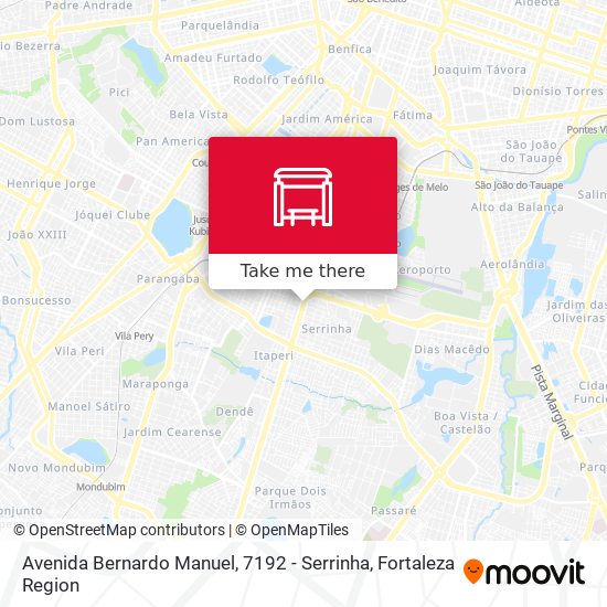 Avenida Bernardo Manuel, 7192 - Serrinha map