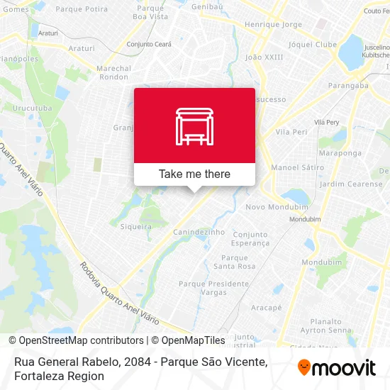 Rua General Rabelo, 2084 - Parque São Vicente map