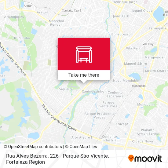 Rua Alves Bezerra, 226 - Parque São Vicente map