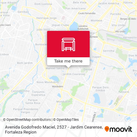 Avenida Godofredo Maciel, 2527 - Jardim Cearense map