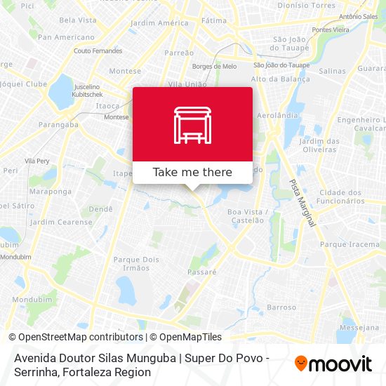 Avenida Doutor Silas Munguba | Super Do Povo - Serrinha map