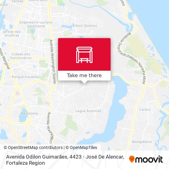 Avenida Odilon Guimarães, 4423 - José De Alencar map