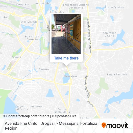 Avenida Frei Cirilo | Drogasil - Messejana map