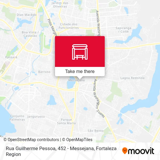 Rua Guilherme Pessoa, 452 - Messejana map