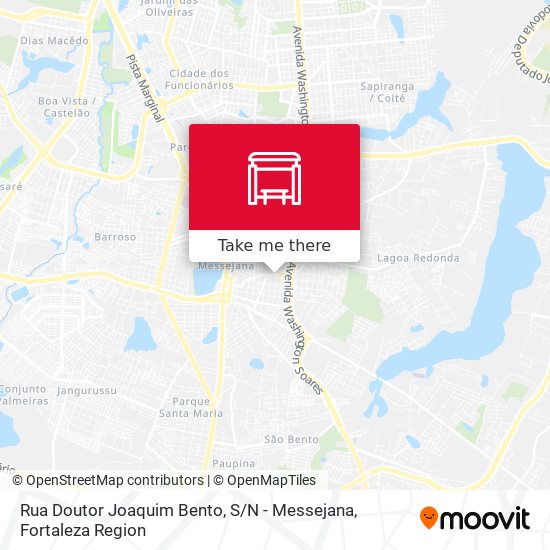 Rua Doutor Joaquim Bento, S / N - Messejana map