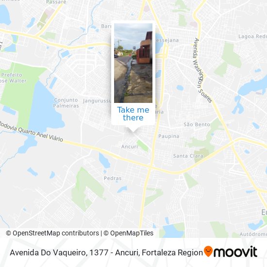 Avenida Do Vaqueiro, 1377 - Ancuri map