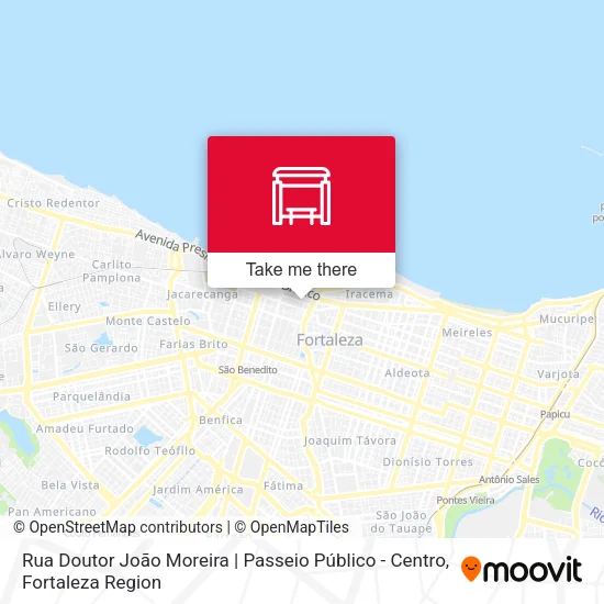 Rua Doutor João Moreira | Passeio Público - Centro map