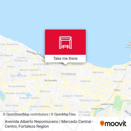 Avenida Alberto Nepomuceno | Mercado Central - Centro map