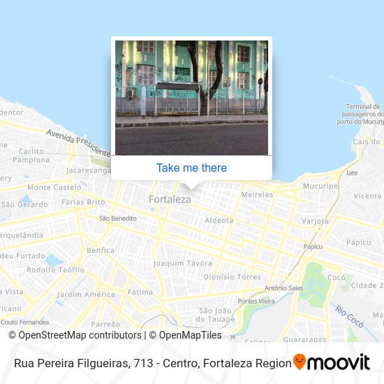 Rua Pereira Filgueiras, 713 - Centro map